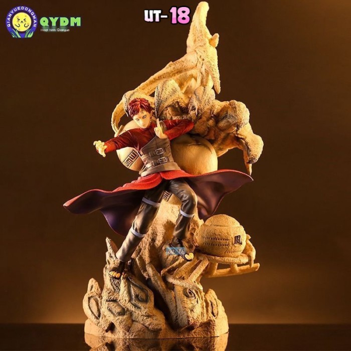 Naruto Hình Bão Cát Gaara PC Hut Quái Vật Đuôi Cát Jinchuriki Shukaku Thế Hệ Thứ Năm Kazekage GK Mẫ