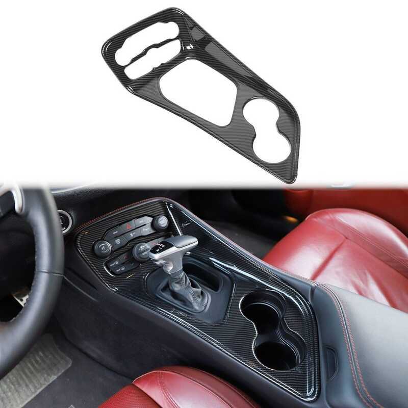 Thích hợp cho Dodge Challenger Dodge Challenger Họa tiết sợi Carbon Nội thất Điều hướng bên ngoài Vô