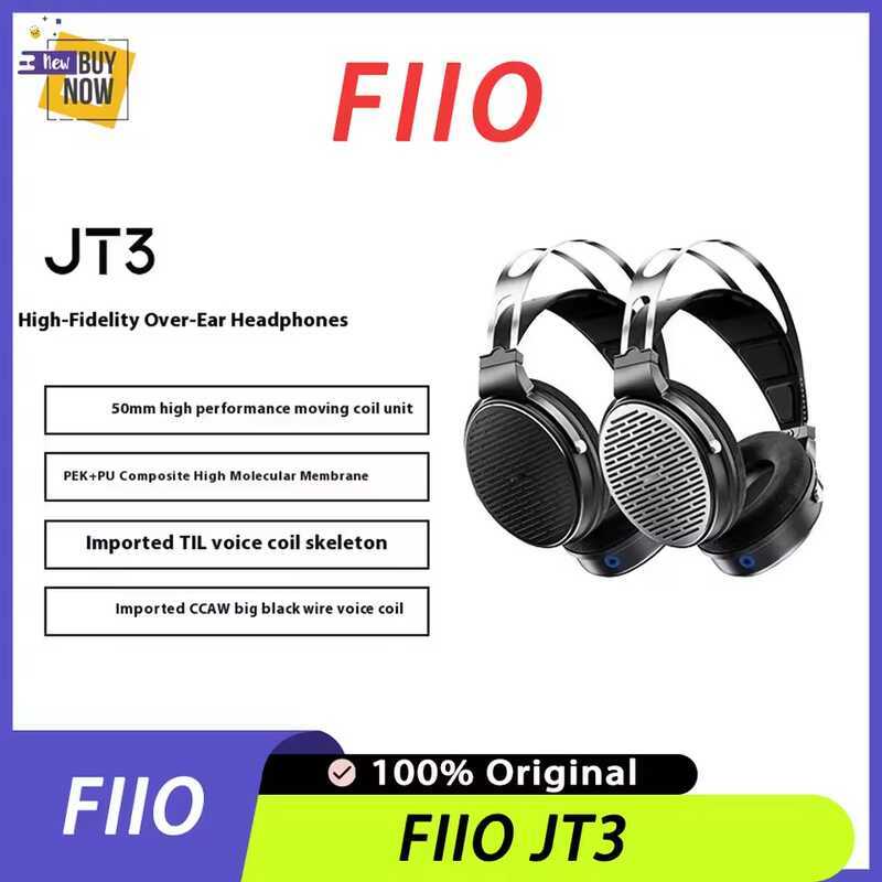 Tai nghe trùm đầu có dây FiiO JT3, tai nghe chơi game HiFi nhẹ