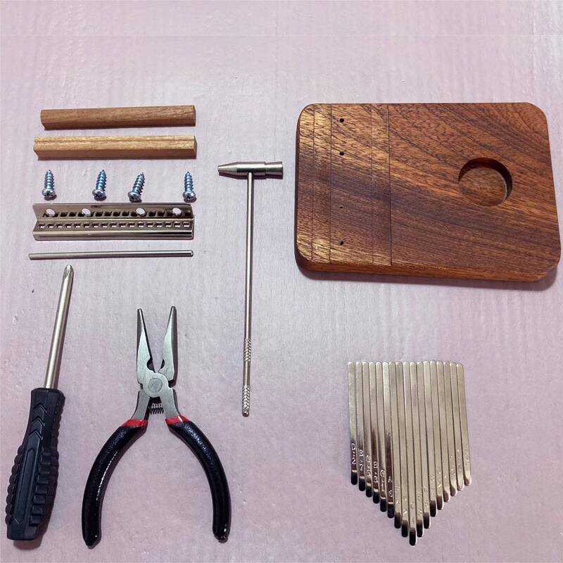 17 tông màu mini nhạc cụ trẻ em Handmade Thumb Piano DIY Kalimba kalimba chất lượng cao