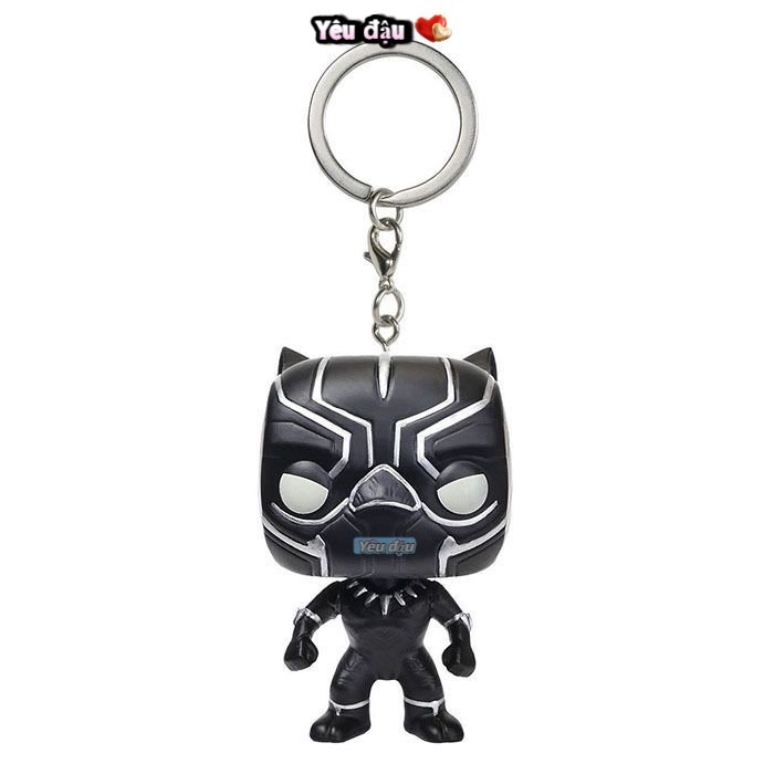 Nọc Độc Black Panther Wonder Woman Người Nhện Deadpool Đội Trưởng Mỹ Groot Groot Hoa Móc Khóa Anime