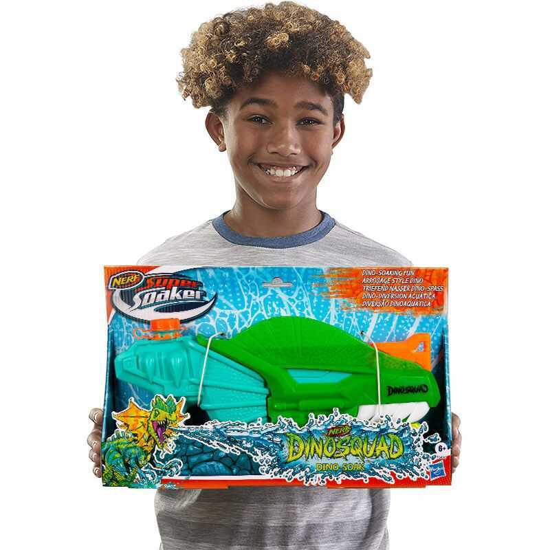 Súng phun nước NERF Heat Water Gun Dinosaur Ice Burst Blaster chính hãng Hasbro dành cho các trận ch