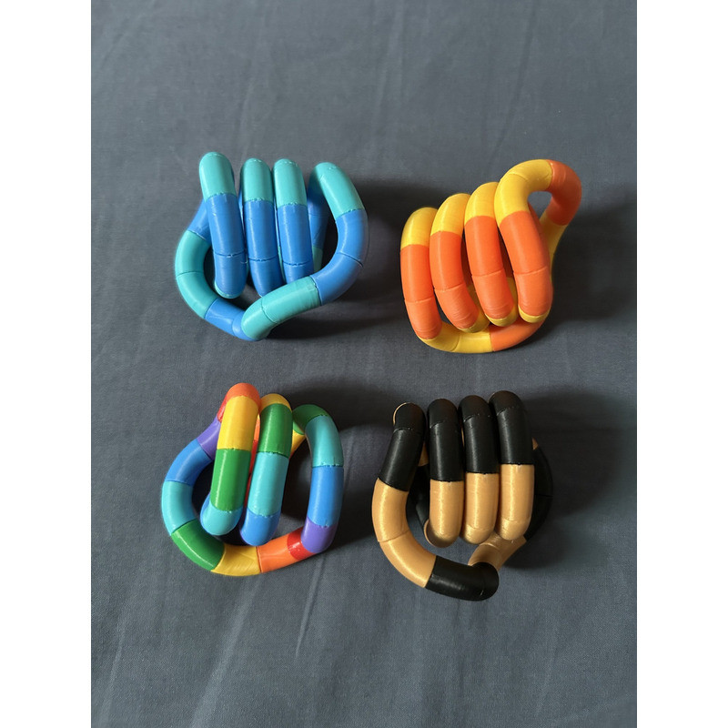 Đồ chơi giải nén xoắn Tangle Tangle Mini Twist, Không hỗ trợ, Mạnh mẽ