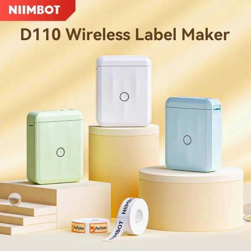 Niimbot D110 Maker ít Nhãn Bluetooth Máy in nhiệt phiên bản hoạt hình