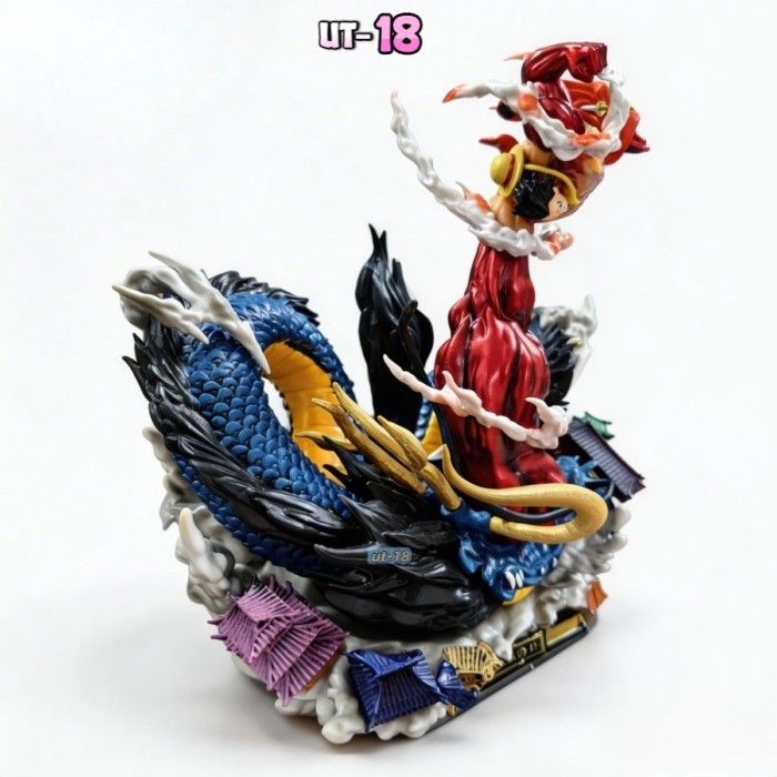 Fudo Myooh One Piece Luffy Luffy Bánh Răng Thứ Tư Fudo Myooh Tượng Vật Trang Trí Mẫu Quà Tặng