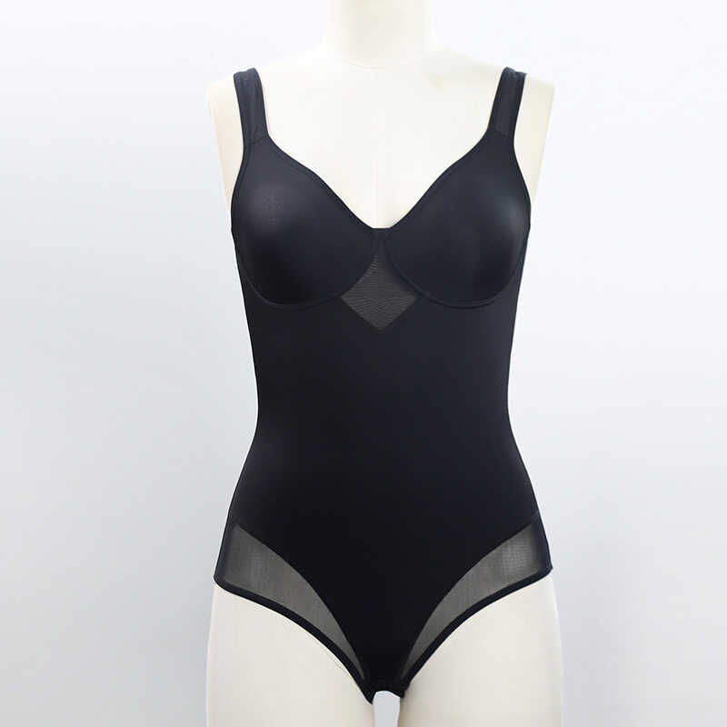 Body Shaper Body Shaper Body Body Bộ đồ nữ Tập hợp eo hẹp Bộ đồ liền thân nâng hông Gạc khâu gợi cảm