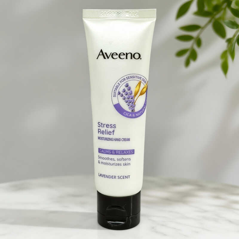 Aveeno Aveeno 50g Hương Hoa oải hương Bột yến mạch tự nhiên Hengrun Kem dưỡng chân di động Kem dưỡng