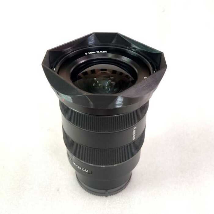 Tự Chế Thích Hợp Cho SONY SONY SONY FE 2.8 / 16-35 GM Ống Kính Vuông Ống Kính Hood