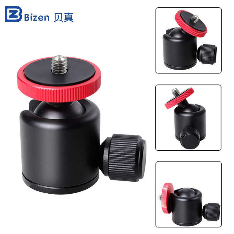 Kim Loại Nhỏ Gimbal Chống Camera Chân Máy Toàn Cảnh Gimbal Giá Đỡ Điện Thoại Di Động Bóng Mini Gimba