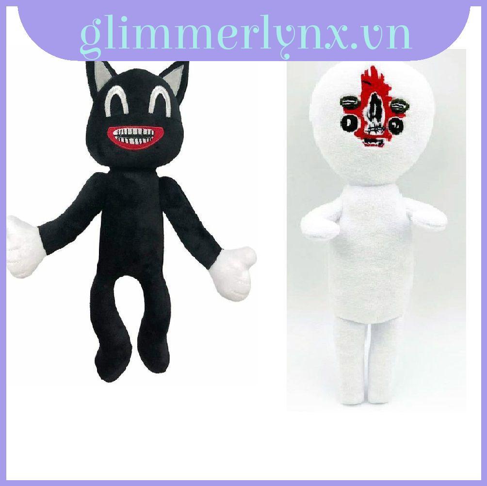 Set 2 đồ chơi nhồi bông Hình Mèo Đen Scp 173