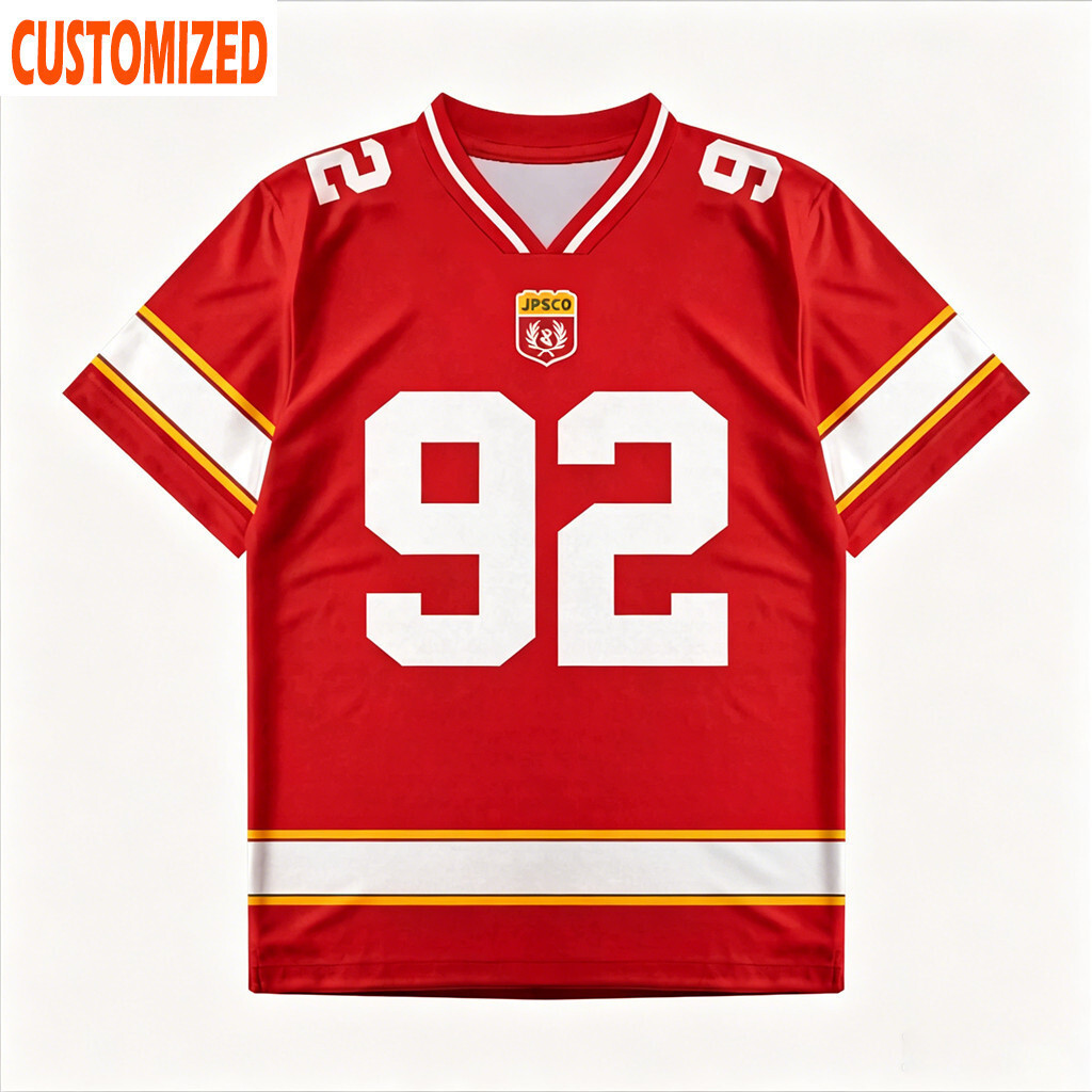 Tùy chỉnh miễn phí Tên & NumberJersey Dạo phố 92 / Jersey Rugby / Jersey Casual / Jersey Vintage / J
