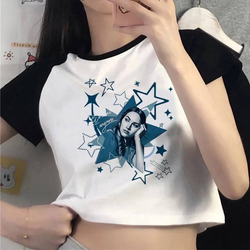 Freya Skye crop top shoujo dollette nhật bản gyaru kawaii top tees manga gyaru thay thế meme cảnh