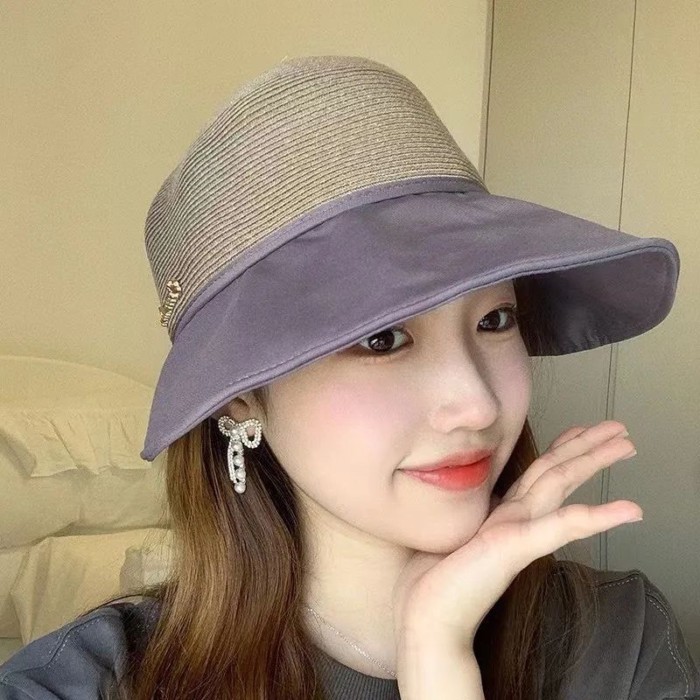 Sun Protection Hat For Female Douyin Internet Celebrity, Same Style Summer Beach Breathable Bi