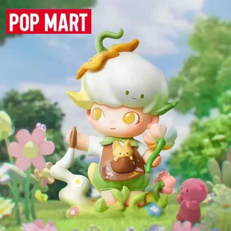 POP MART DIMOO Kawaii Anime Action Figure - Weaving Wonders Series Blind Box Toys Surprise Mystery D
