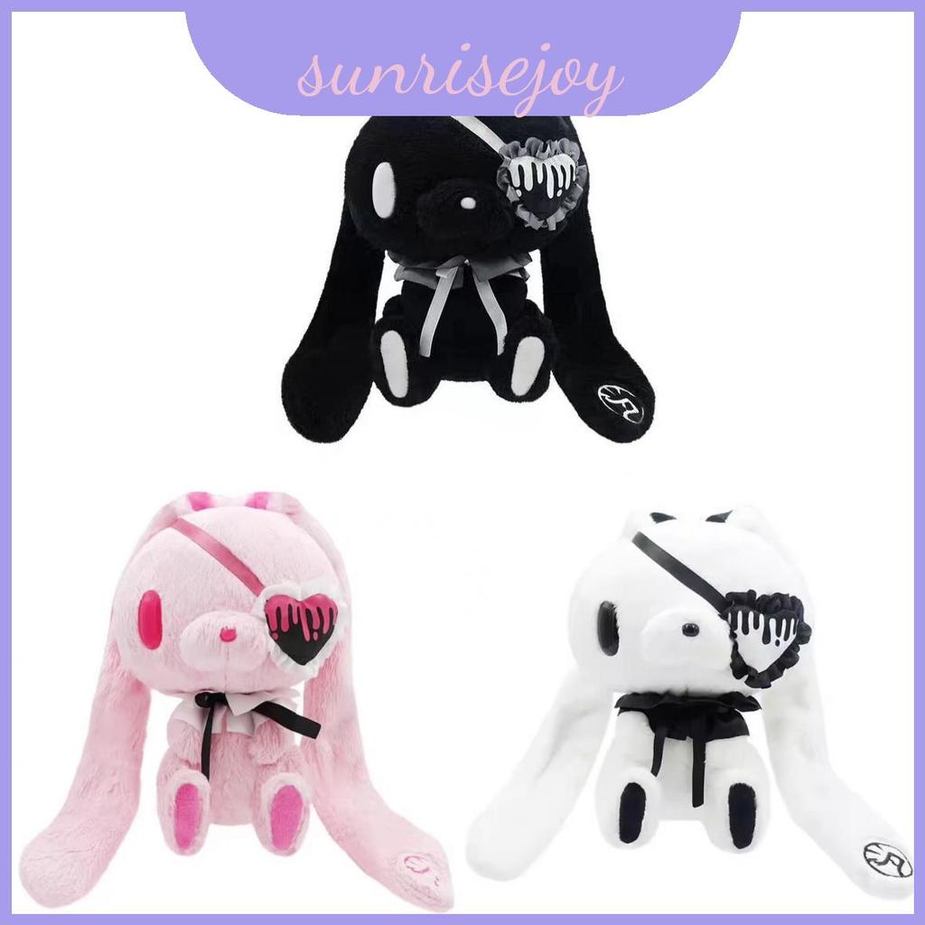 Miếng dán mắt Gothic Bunny Gloomy Hình sang trọng có phụ kiện treo cho thanh thiếu niên và trẻ em