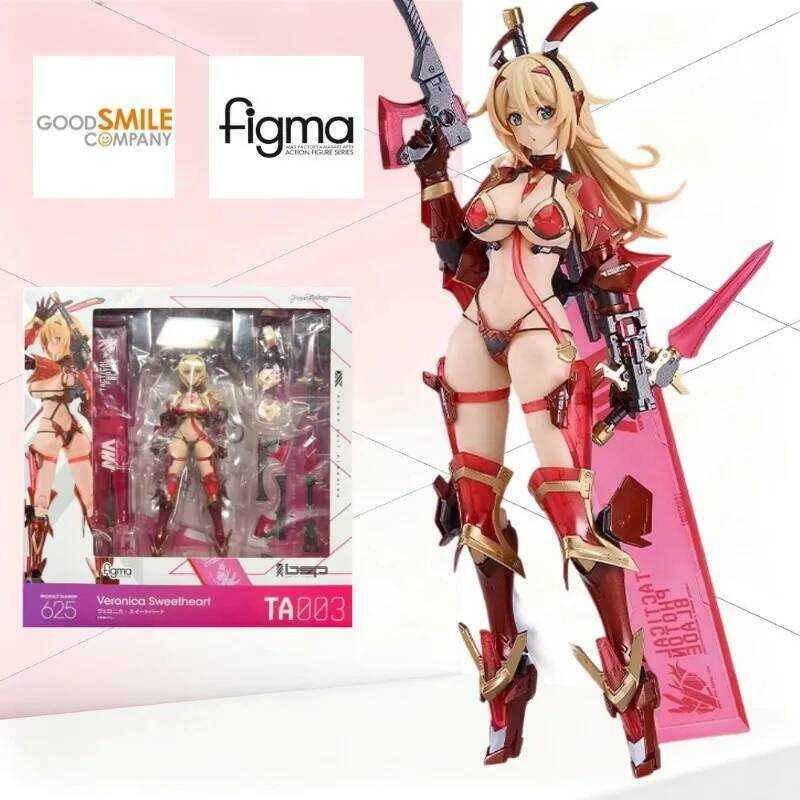 Max Factory figma 625 Veronica Sweetheart Bunny Suit Planning Anime Action Figure Collectible Model 