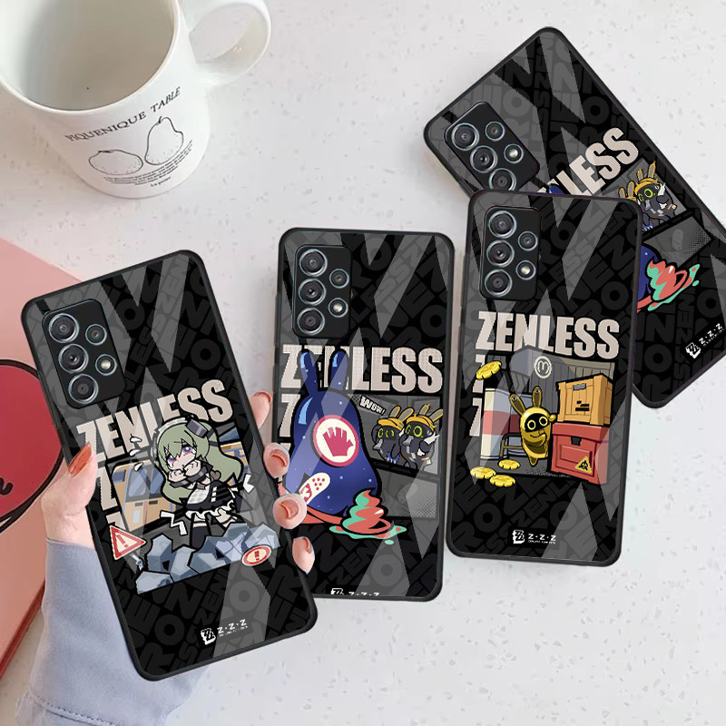 Ốp Điện Thoại Kính Zenless Zone Zero 09 Cho Samsung Galaxy A14 A20 A30 A22 A32 A33 A34 A40 A42 A51 4
