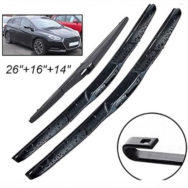 Thích hợp cho Cần gạt nước Hyundai i40Estate2011-2020 26 "+ 16" + 14 "Cần gạt nước I40