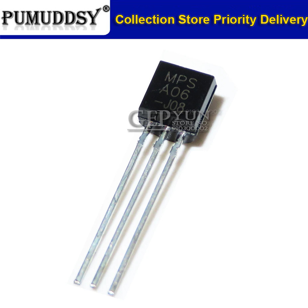 100 Chiếc MPSA42 A42 TO92 TO92 triode Transistor MPSA06 MPSA13 MPSA18 MPSA56 MPSA92 Bóng Bán Dẫn Cắm