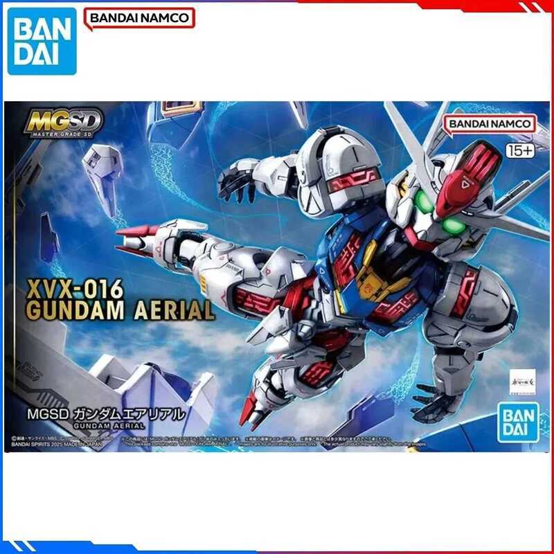 Bộ Bandai MGSD Master Grade SD 1/100: XVX-016 Gundam Aerial - Phù Thủy từ Sao Thủy, mô hình nhân vật