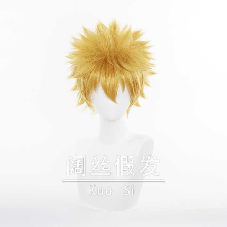 Tóc giả Cosplay Bleach Kurosi 019A Kankurosaki Ichigo - Màu Vàng Trời