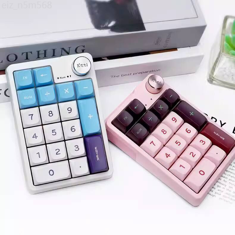 [SẴN-RẺ]  Bàn cơ không dây Bluetooth ba chế độ KZZI K20, bàn phím số, dành cho văn phòng kế toán và