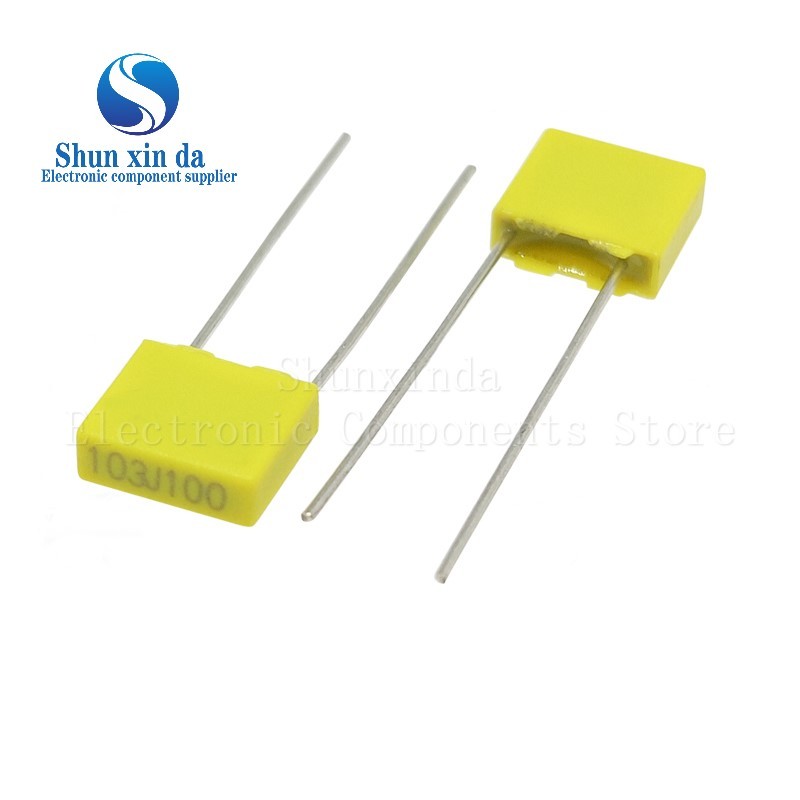 20 Chiếc Tụ Chỉnh 100V 1nF ~ 470nF 100nf 220nf 10nf 47nf 22nf 1nf 0.47uf 0.1uf 330nf Màng Nhựa An To