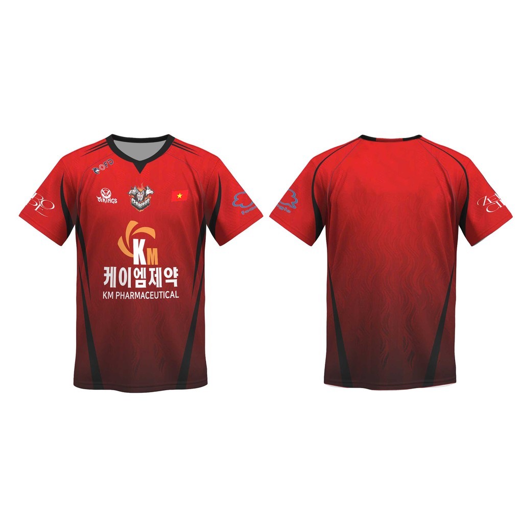 Áo thun đồng phục đội Cerberus Esports LOL dành cho nam‌‌