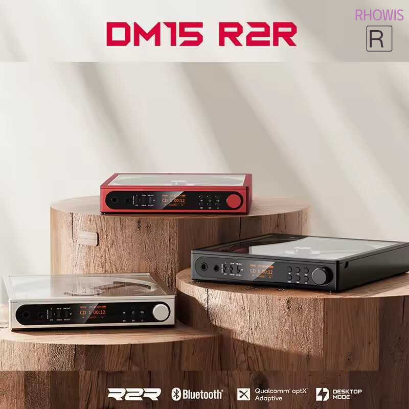 Mới Máy nghe nhạc CD di động FiiO DM15 R2R Stereo HiFi