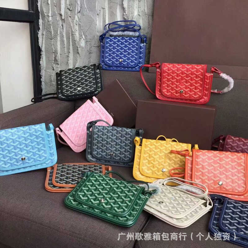 Sản phẩm mới Túi phong bì Goyard / Goyard Plumet Presbyopic Hình chữ Y In đầy đủ woc Túi đeo vai Túi