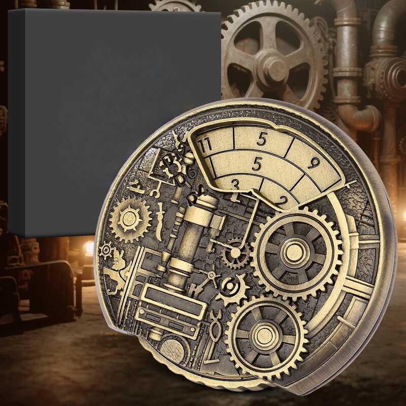 7 trong 1 Fidget Spinner Roulette DND Dice Steam Gear Dungeon Metal Turntable TRPG Nhập Vai Chơi