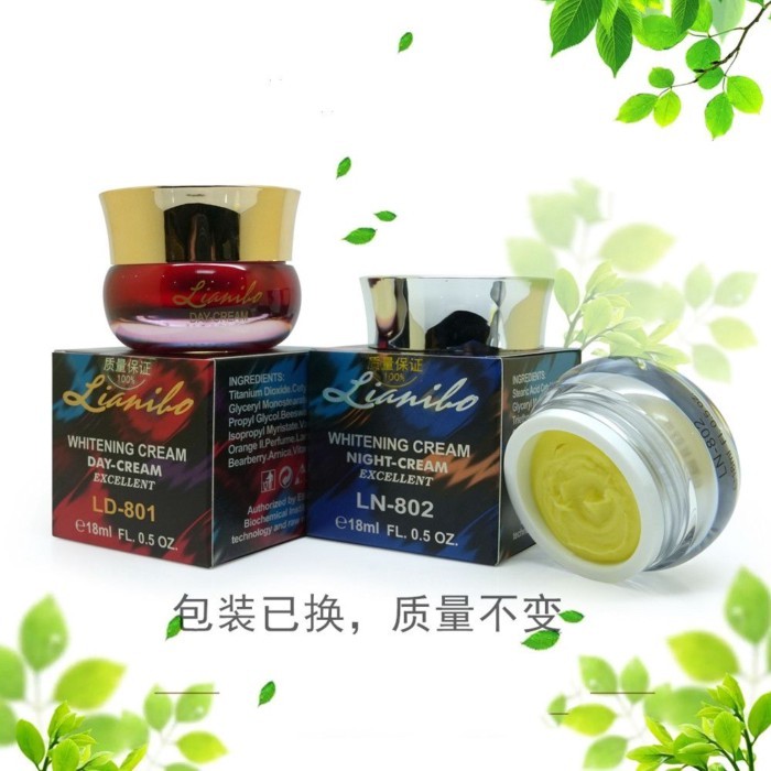 Kem ban ngày làm sáng Đài Loan 15ml Kem dưỡng da mặt LD801LN802 Đẹp Trẻ hóa da thật Miễn phí vận chu