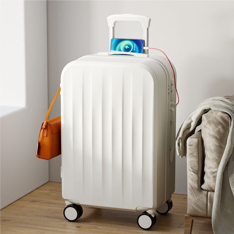 24inch Mẫu mới vali kéo dành cho nữ sinh viên 20inch Vali du lịch xách tay đa chức năng có khóa mật 