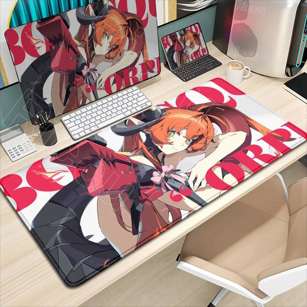 Dễ Thương Vai Trò Mới Zenless Zone Zero Orphie & Magus Mouse Pad ZZZ Laptop Chơi Game Chống Trơn Trư