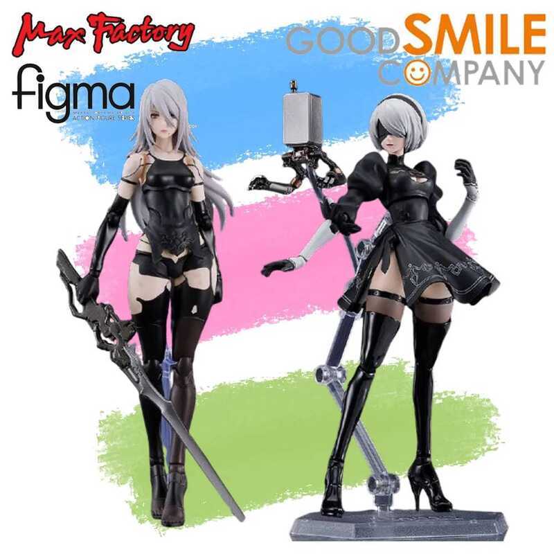 Còn hàng, hàng chính hãng GSC Max Factory Figma NieR:Automata 2B A2, nhân vật anime, đồ chơi mô hình