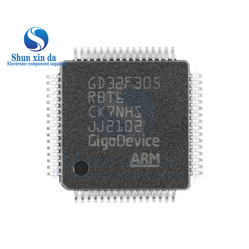 1 Chiếc GD32F305RET6 LQFP-64 GD32F305 LQFP64 32 Bit Vi Điều Khiển Chip MCU IC Bộ Điều Khiển Thương H