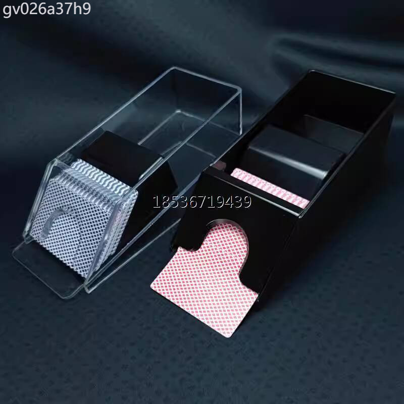 (Giá Hủy Diệt) Người Poker, trò chơi trên bàn, người chia 1-4 1-6 bộ bài, máy xáo bài Texas Hold'em