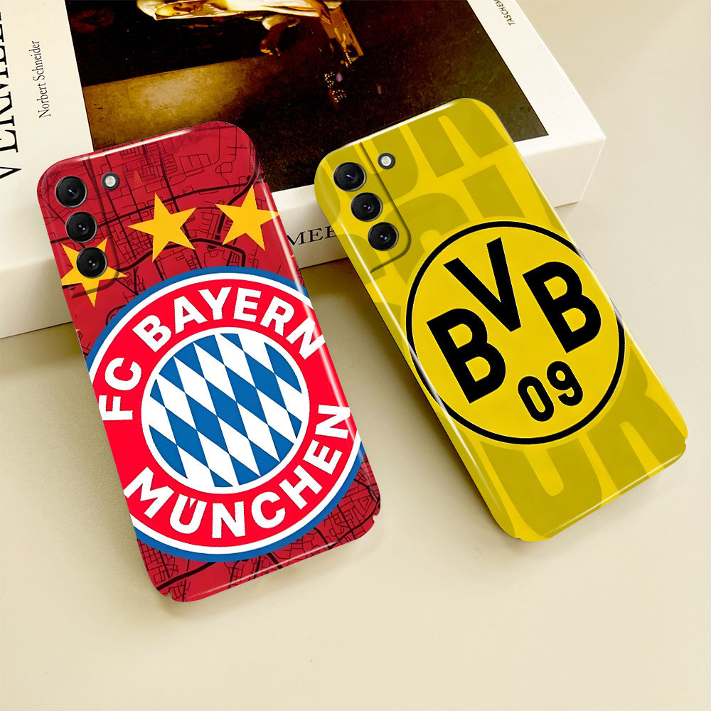Ốp Điện Thoại FC Bayern Munchen Đức BVB 603D Cho Apple iPhone 15 16 17 5 5S 6 7 8 11 12 13 14 Pro Ma
