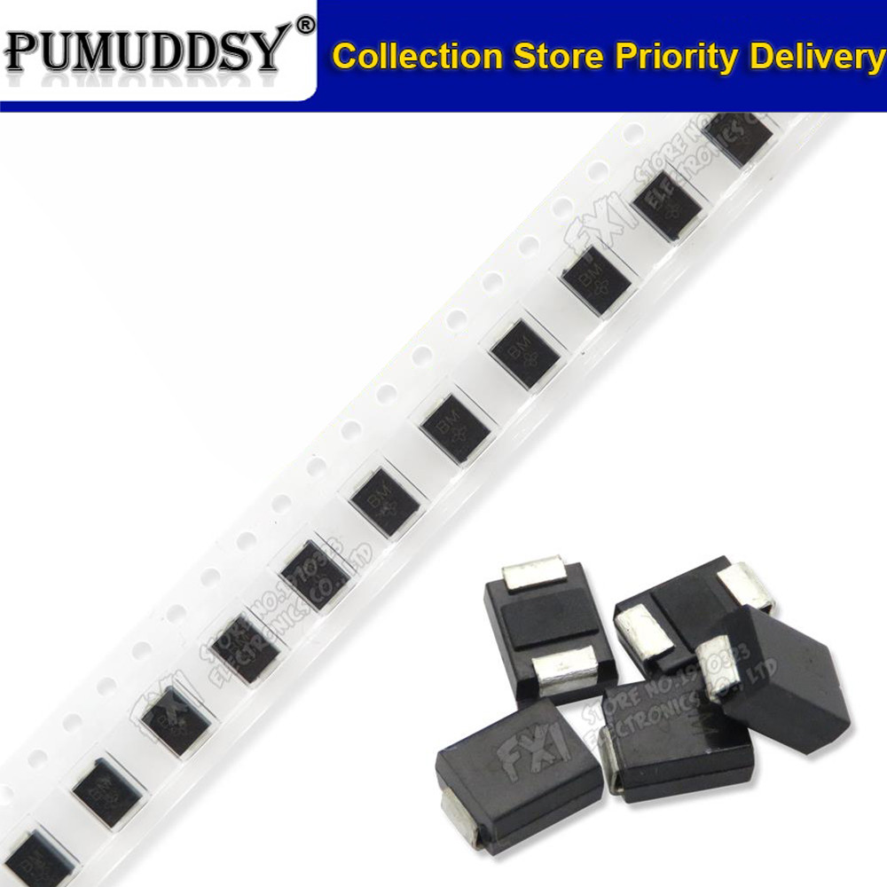 20 CHIẾC SMD TVS Diode SMBJ15CA BM SMBJ15CA-E3 / 52 600W 15V Ức chế thoáng qua hai chiều SMB DO-214A