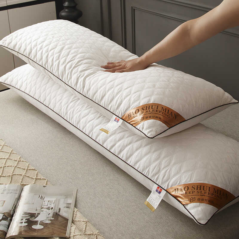Cặp Đôi Phong Cách Gối Đôi Hộ Gia Đình Chồng Vợ Gối Cực Dài Gối Lõi 1.2m 1.5 Giúp Ngủ Cha Mẹ-Con Tíc