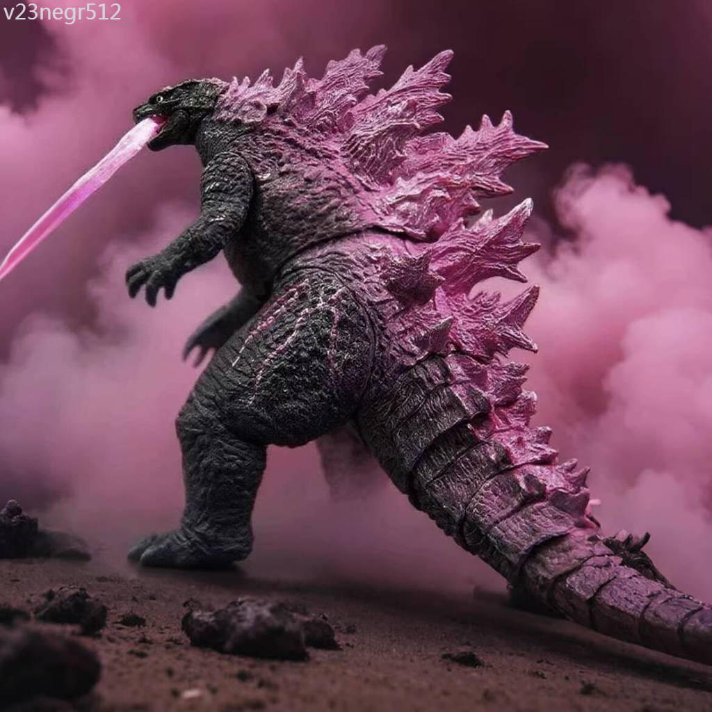 [VIP] Mô đồ chơi Godzilla, quà sinh nhật trẻ em, quái vật cơ khí, mô hình 2D có thể cử động, dành