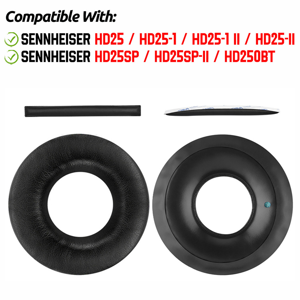 Dành Cho Sennheiser HD25-1 II HD25 HD25SP HD25SP-II HD 25 SP Tai Nghe Tai Nghe Đệm Tai Nghe Xốp Bịt 