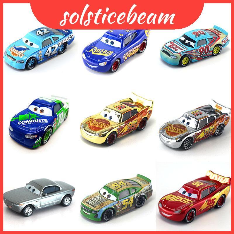 Hợp kim hợp kim Mcqueen màu xám 95 Mcqueen Mcqueen 1st 3rd Model Car Racing