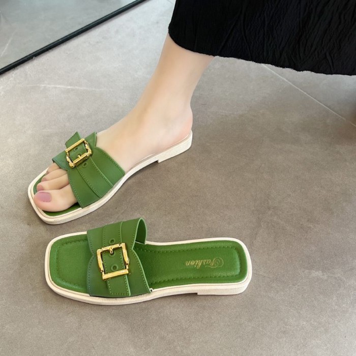 Dép chống trượt Giày đi biển nữ Dép bệt đơn giản