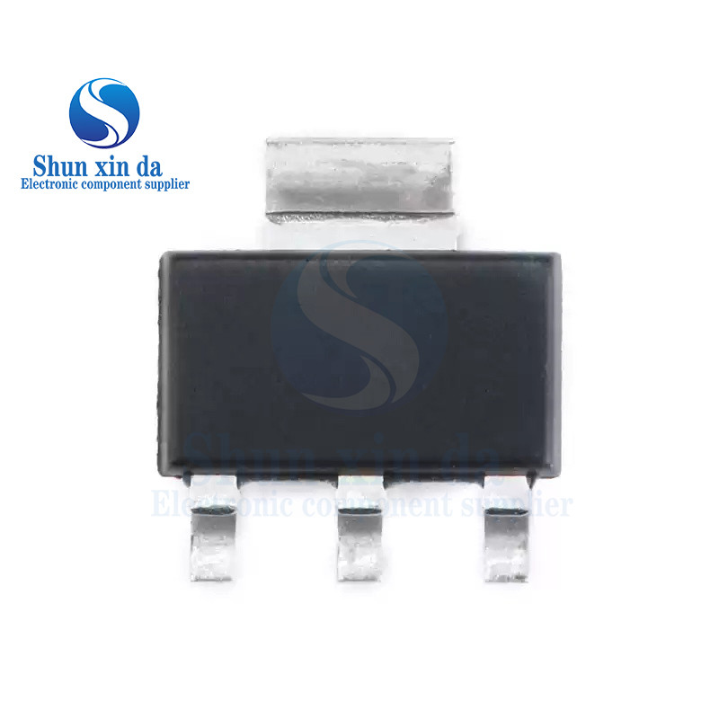 20 CHIẾC LD1117S33 LD1117S50 LD33 LD1117 LD12 LD18 LD50 ADJ SOT223 SMD Có Thể Điều Chỉnh 3.3V 5V Cố 