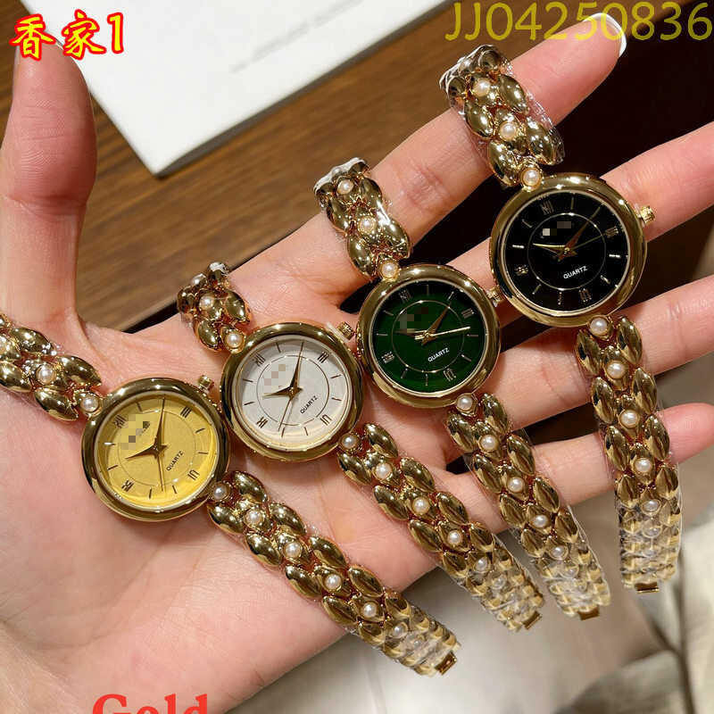 Xiaoxiang 's Home Trung Cổ La Mã Ngọc Trai Dây Xích Đồng Hồ Nữ Mặt Số Nhỏ Ánh Sáng Sang Trọng Giá Tr