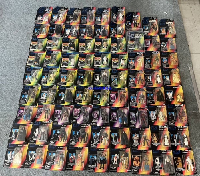 HASBRO HASBRO Star Wars POWER OF THE FORCE Búp bê 3,75 inch 2 Out of Print Model Phiên bản xe mô hìn