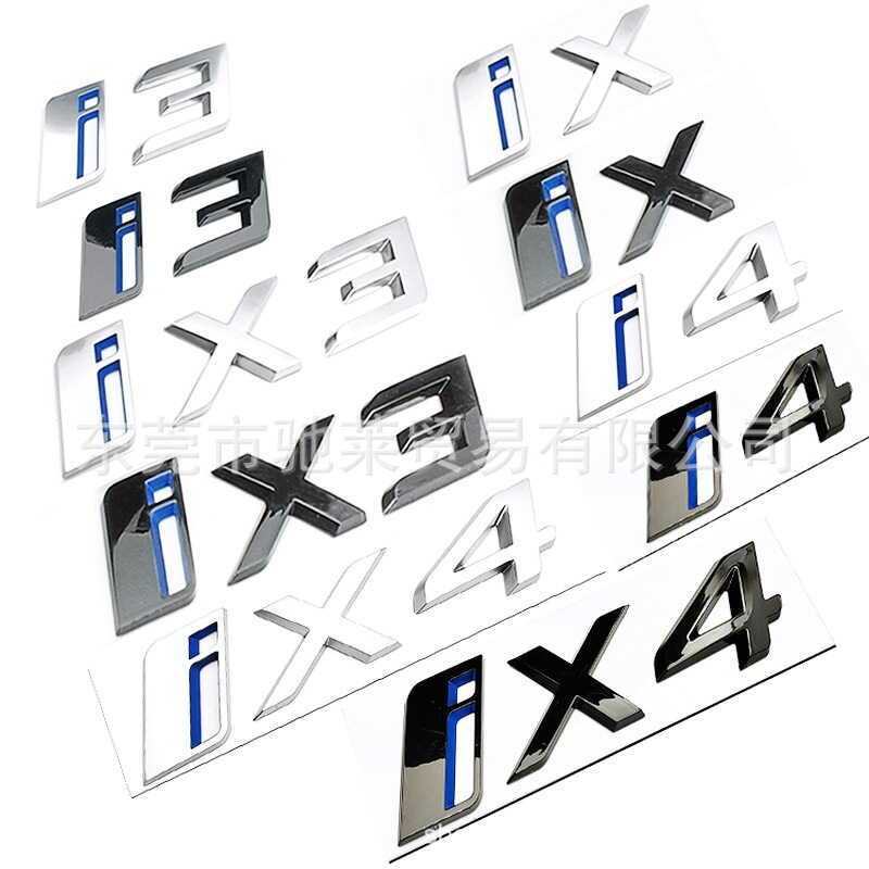 Thích hợp cho BMW Năng Lượng Mới i4 i7 i3 Xe Phía Sau Từ Mark iX iX3 iX4 iX7 Phía Sau Thân Xe Mark