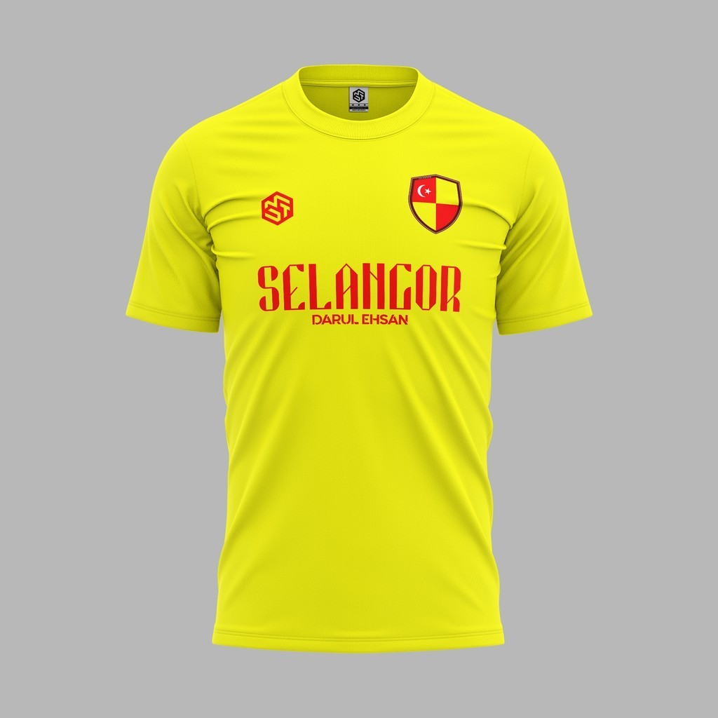 Áo Darul Ehsan, vàng / đỏ