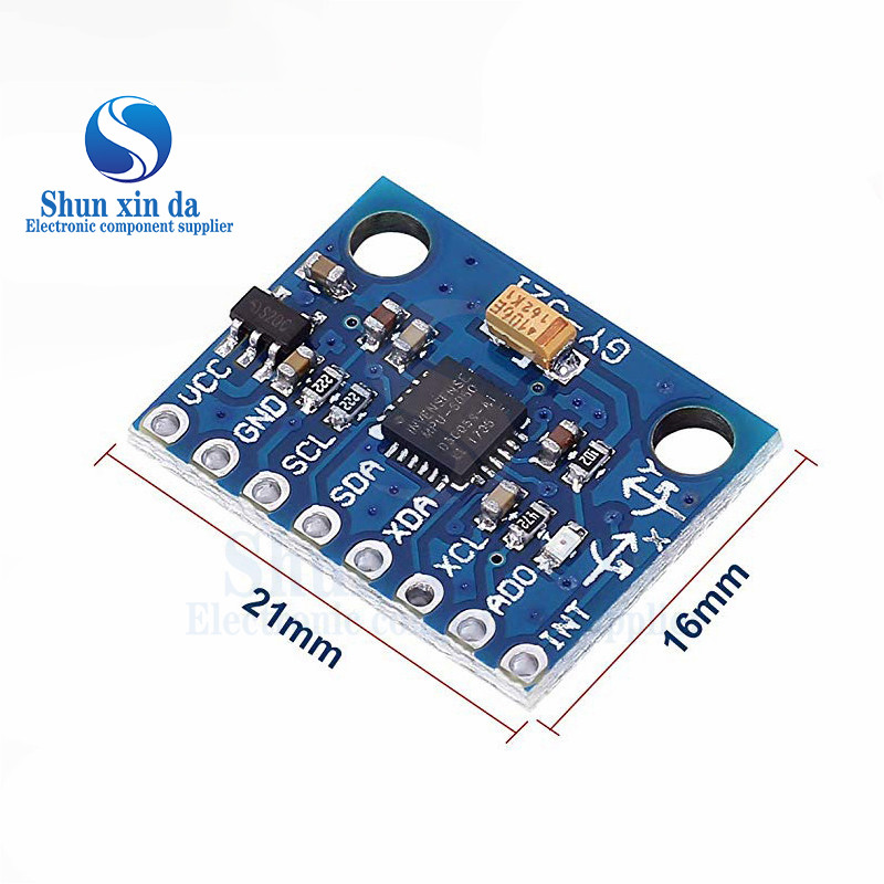 GY-521 MPU-6050 MPU6050 Mô-đun cảm biến con quay hồi chuyển analog 3 trục + Mô-đun gia tốc kế 3 trục